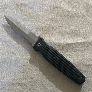 Gerber Rex Applegate-Fairbairn Black Folding Knife 4.5”